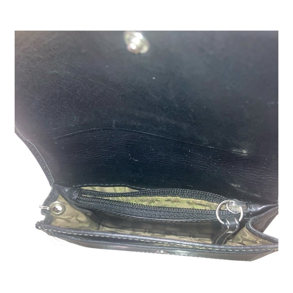 Coach Black Leather wallet - Picture 8 of 9